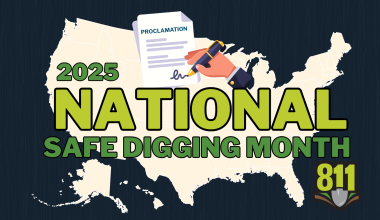 PHMSA Would Like to Thank the States for Supporting National Safe Digging Month