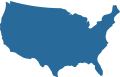 US Map Icon